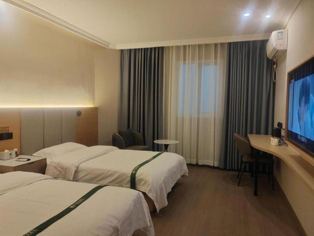 Greentree Inn Suzhou Wujiang Zhenze Town Zhennan Road Express Hotel Exterior foto