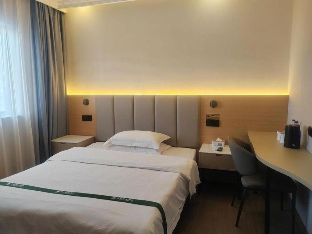 Greentree Inn Suzhou Wujiang Zhenze Town Zhennan Road Express Hotel Exterior foto